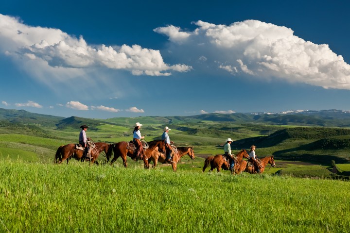 Trail Riding in Steamboat Springs, Colorado